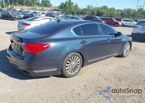 2015 Kia K900 Luxury z USA, uszkodzony, nr VIN KNALW4D45F6017590